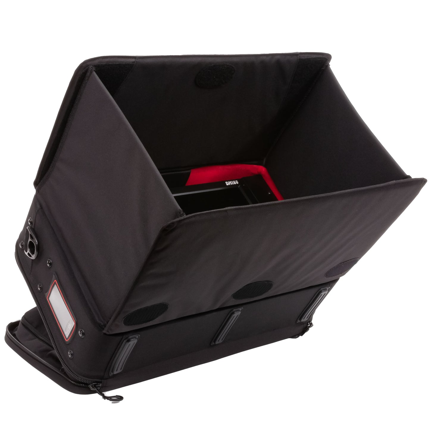 6RU Carrying Case with Integrated Hood