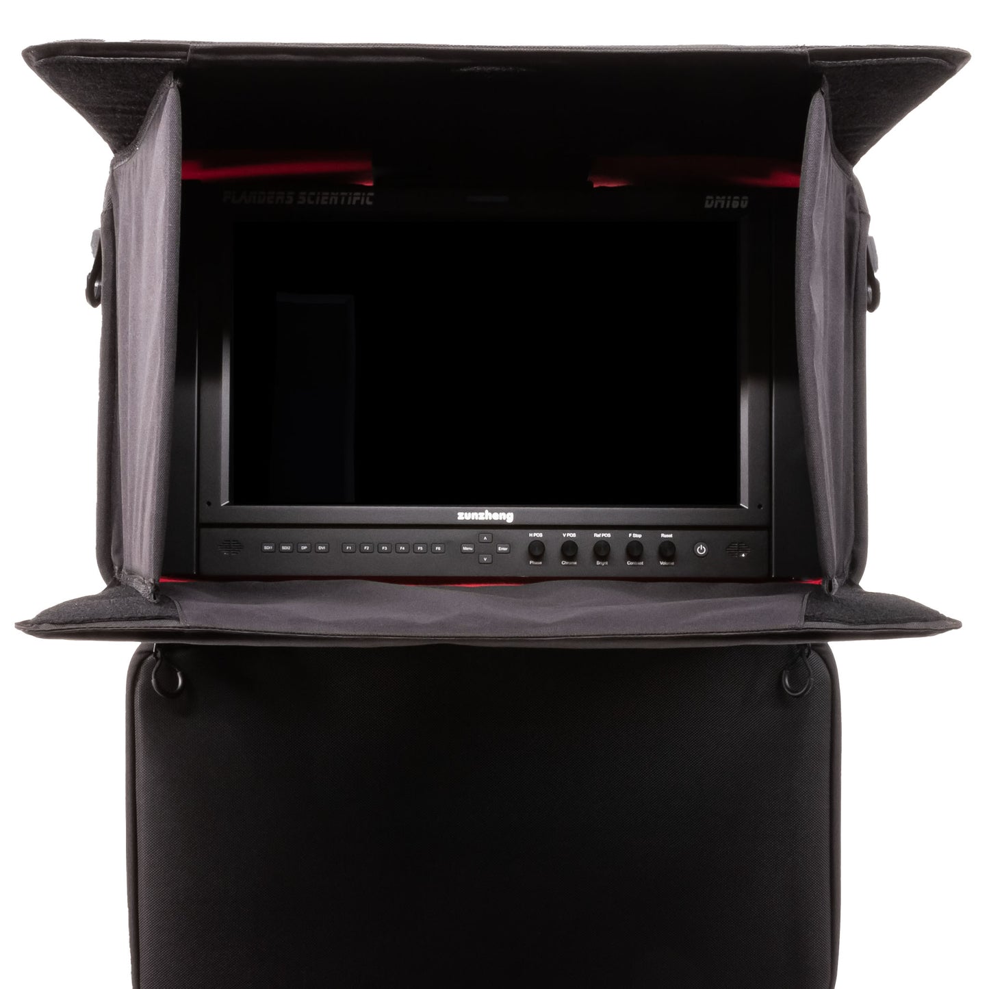 6RU Carrying Case with Integrated Hood