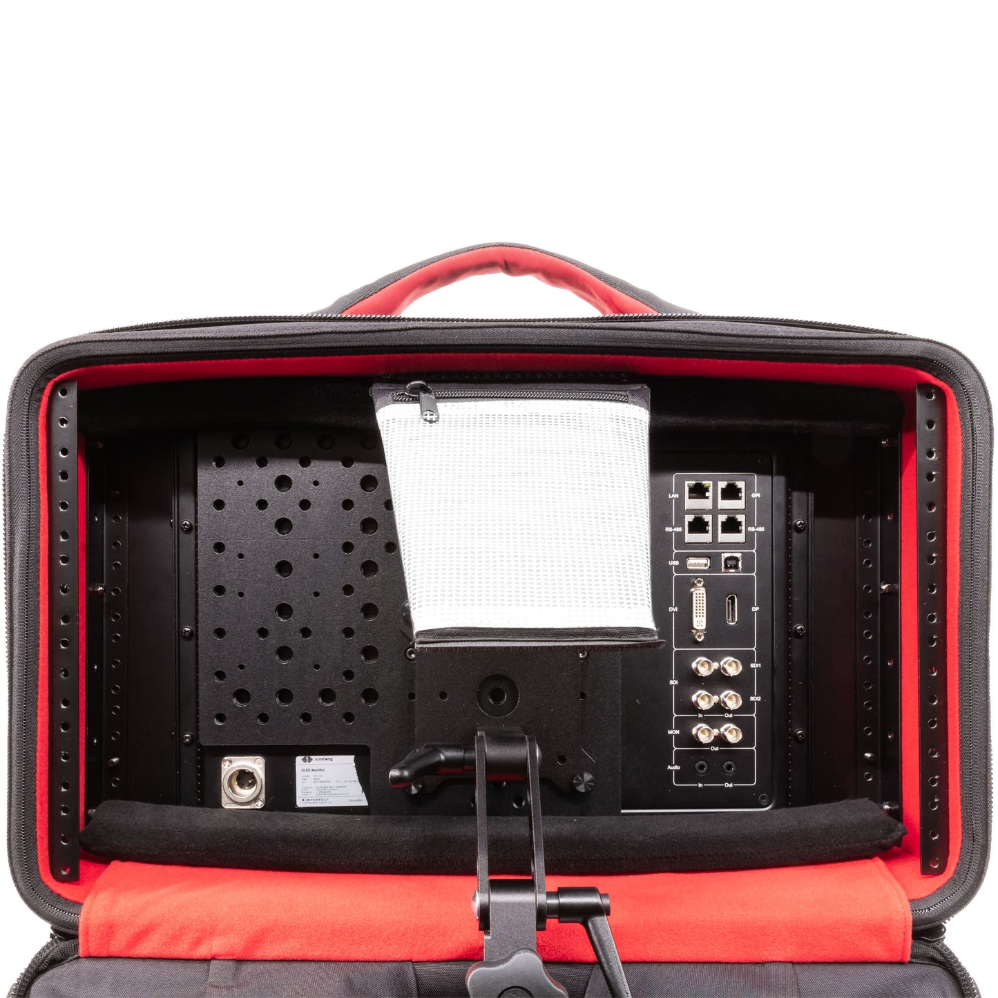 6RU Carrying Case with Integrated Hood