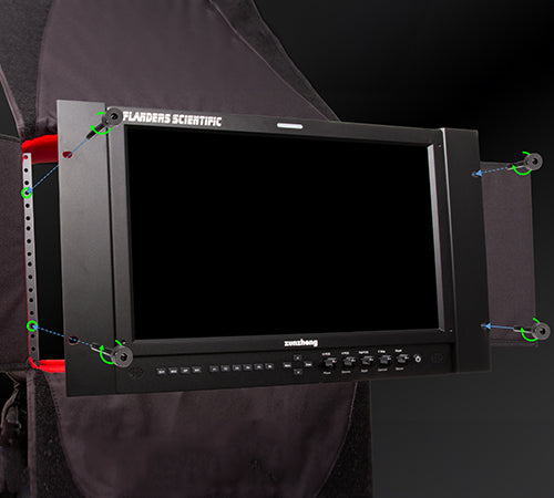 8RU Carrying Case with Integrated Hood