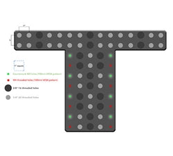 Multifunctional Receiver T-Plate